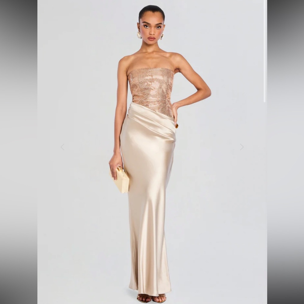Retrofete Alexandra Dress in Latte